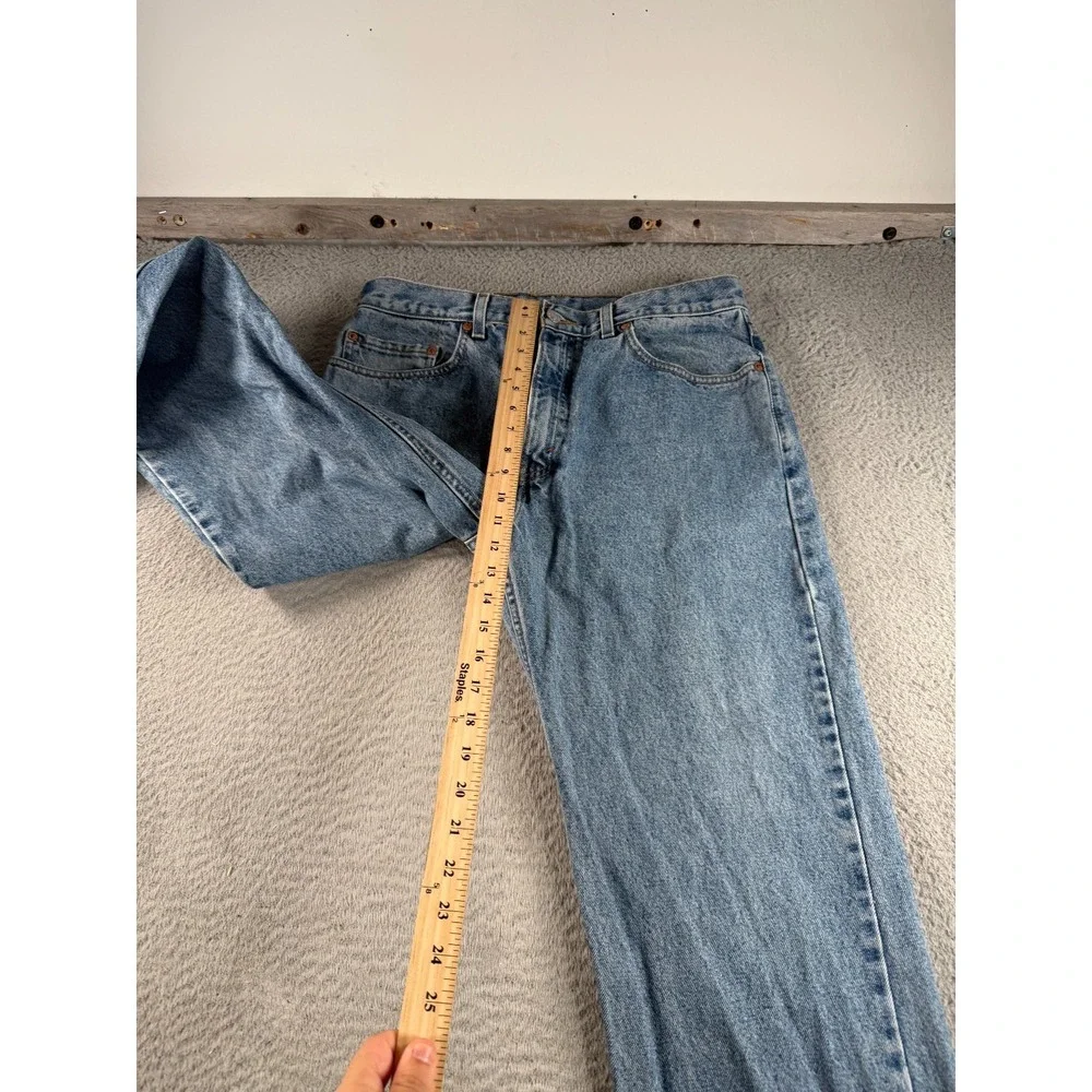 Vintage Levis 505 Jeans Mens 34x30 (ACTUAL 32X29) Blue Denim Made In Mexico 1999